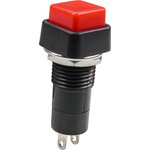 PBS-12A red,    ON-OFF (1A 250VAC), 