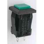 PBS-15A green, ������ ���������� � ��������� ON-OFF (1A 250VAC), ������� (OBSOLETE)