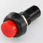 PBS-11B red, ������ ��� �������� OFF-(ON) (1A 250VAC), �������