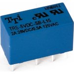 TRS-5VDC-SB-L15-R (TRSB-5VDC-SB-L15-R) ,   5VDC / 0.5A 125VAC, 2  