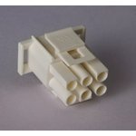 350715-4, ������ Universal MATE-N-LOK, ����� 6PIN, Matrix (Nylon, UL 94V-0) ��� ���������