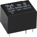 TR72-12VDC-SC-C-R,  1. 12V / 10A, 120VAC