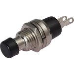 PBS-10B-2 black, ������ ��� �������� OFF-(ON) (1A 250VAC), ������