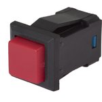 PBS-15A red,     ON-OFF (1A 250VAC), 