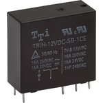 TRIH-12VDC-SD-1CE-R,  1. 12V / 16A, 250VAC