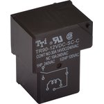 TR90-12VDC-SC-C-R, ���� 1���. 12V / 30A, 240VAC