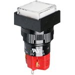 D16LMS1-1abCW, ������ ��� �������� (5A 250VAC), Incandescent ��������� 28V AC/DC 40mA