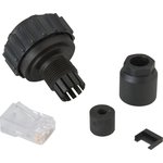 1546876-1, ����� 8P8C (RJ45), CPC PLG ASSY,IND ETHERNET,UNSH,SLD WR