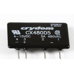 CX480D5, ���� 4-15VDC, 5A/480 VAC
