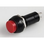 PBS-11A red,    ON-OFF (1A 250VAC),  (SPA-101A1)