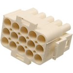 350736-4, ������ Universal MATE-N-LOK, ����� 15PIN, Matrix (Nylon, UL 94V-0) ��� ���������