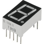 BL-S56A-11UB, Индикатор синий 12.60х19.00мм 70мКд, общий катод
