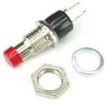 PBS-10B-2 red, ������ ��� �������� OFF-(ON) (1A 250VAC), �������