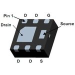 FDMA291P, ���������� P��� -20� -6.6� MicroFET2x2