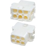 350781-1, ������ Universal MATE-N-LOK, ������� 6PIN, Matrix (Nylon, UL 94V-0) ��� ���������