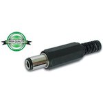 CD005H, PLASTIC DC PLUG 3.0 x 6.3 x 10mm