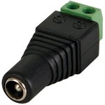 CD017, DC PLUG 5.5x2.5MM FEMALE TO SCREW TERMINAL (5pcs)