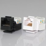 HYC-K15112, ������� Keystone 8P8C (RJ-45) CAT.5e, ������ (TOOL FREE)