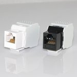 HYC-K18F212, ������� Keystone 8P8C (RJ-45) CAT.6, ������ (TOOL FREE)