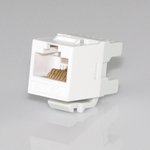 HYC-K28211, ������� Keystone 8P8C (RJ-45) CAT.6, ����� (PUNCH DOWN)