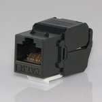 HYC-K28F112, ������� Keystone 8P8C (RJ-45) CAT.5a, ������ (TOOL FREE & PUNCH DOWN)