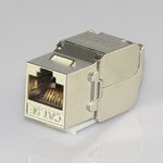 HYC-K28F13, ������� Keystone 8P8C (RJ-45) CAT.5e, �������������� (TOOL FREE & PUNCH DOWN)