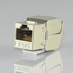 HYC-K28F23, ������� Keystone 8P8C (RJ-45) CAT.6, �������������� (TOOL FREE & PUNCH DOWN)