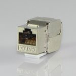 HYC-K28F33, ������� Keystone 8P8C (RJ-45) CAT.6a, �������������� (TOOL FREE & PUNCH DOWN)