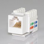 HYC-K8B1110, ������� Keystone 8P8C (RJ-45) CAT.5e, ����� (PUNCH DOWN)