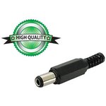 CD003, PLASTIC DC PLUG 2.1 x 5.5 x 9.5mm MALE