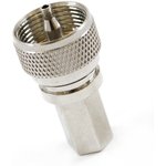 HYR-0605B (GU-605B) (UHF-7506B), ������ UHF, ������, RG-59, �������������� (Twist-on)