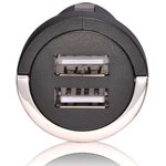 CARSUSB9, DUAL USB CHARGER / ADAPTER (5V - 2.1A, 10.5W)