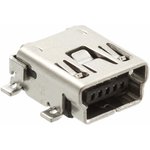 1734035-1, CONNECTOR, MINI USB B, RECEPTACLE, SMT, ������