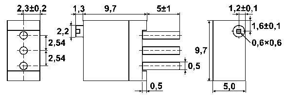 �������������������� ������������������������� �������������� T93YA ����� "VISHAY" (������ ��5-2��)