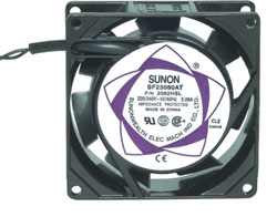 ���������� ����������� ���� ������ 80x80x25 ��: sunon