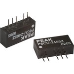 P6CU-2405ZLF, DC/DC ���������������, 1��, ���� 24�, 2������ 5�/100��