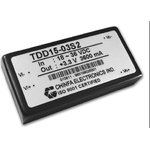 TDD15-12S2, DC/DC ���������������, 15��, ���� 18-36�, ����� 12�/1.25A