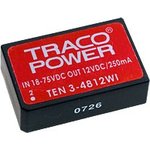 TEN3-4813WI, DC/DC ���������������, 3��, ���� 18-75�, ����� 15�/200��