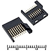 micro-SD SMD 8pin