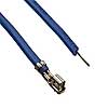 H1 2,50 mm AWG26 0,3m blue