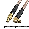 MMCX-JW3/MMCX-J3-RG316-30